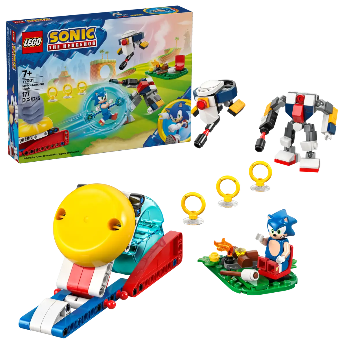 Lego Sonic – Batalla De Sonic En La Hoguera (77001)